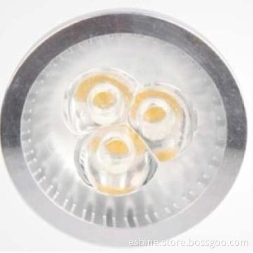 3w led spotlight GU10 220V with Epistar led chip 240LM